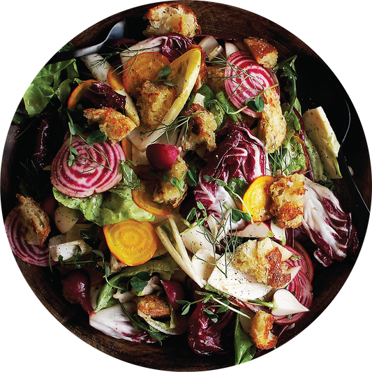 Salat - “Hage”salat (vegansk)